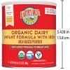 Earth's Best Organic Dairy Infant Powder Formula with Iron, Omega-3 DHA and Omega-6 ARA, 23.2 oz.