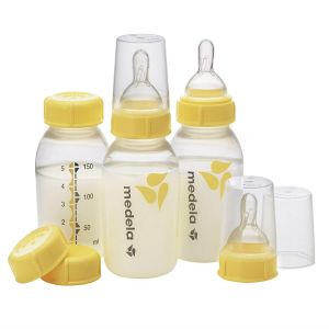 Medela Breast Milk Bottle Set, 5 oz - 3-Pack SLOW 150ML